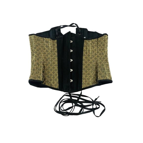 Hearts Delight Tops - Hearts Delight Women's Gold Underbust Renaissance Corset - 28